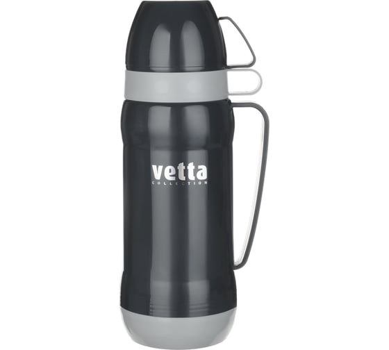 Изображение товара Термос туристический VETTA стеклянная колба, 1 л, 2 чашки 841-644