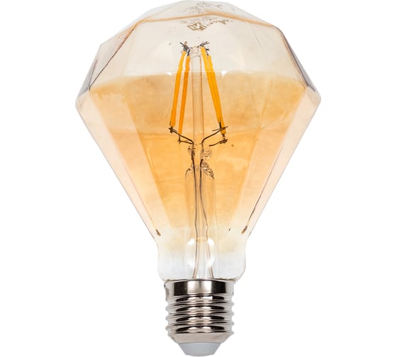 Изображение товара Лампа IN HOME сд LED-D95-deco gold 11Вт 230В E27 3000K 1040Лм бриллиант золотистая 4690612056104