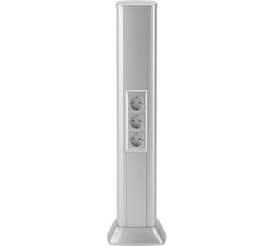 Изображение товара Алюминиевая колонна DKC 650 мм, цвет серый металлик 09591