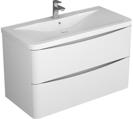 Изображение товара Тумба Майра под умывальник Аллегро 100 с 2мя ящиками Veneciana 510016