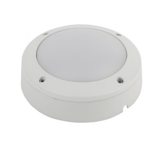 Изображение товара Антивандальный светодиодный светильник ЭРА SPB-7-12-R IP65, 12Вт, 1140лм, 5000К, 145x65, КРУГ Б0030243