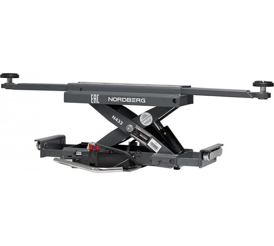 Изображение товара Траверса с ручным приводом NORDBERG г/п 3 т. для подъемников N634, 4445J, 4450J, серая N433_G