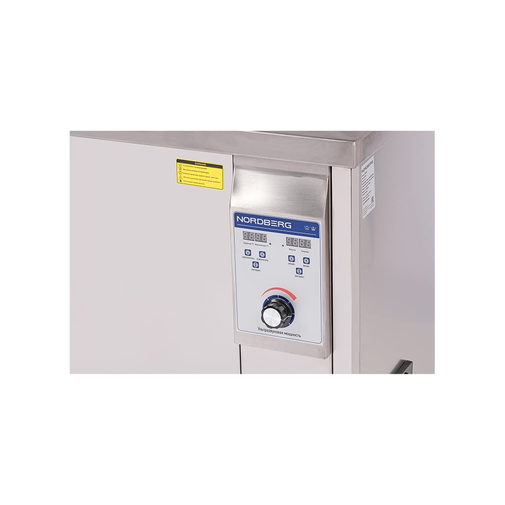 Изображение товара Ультразвуковая ванна с подогревом NORDBERG 38 л, 28 кГц NU380D