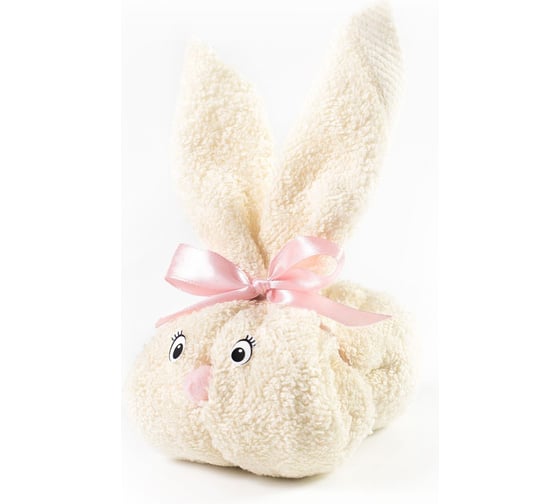 Изображение товара Полотенце махровое Самойловский Текстиль 33х50 Зайка 320 г/кв.м 781566