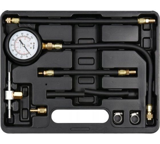 Изображение товара Прибор для измерения давления топлива, 9 предметов YATO YT-73024