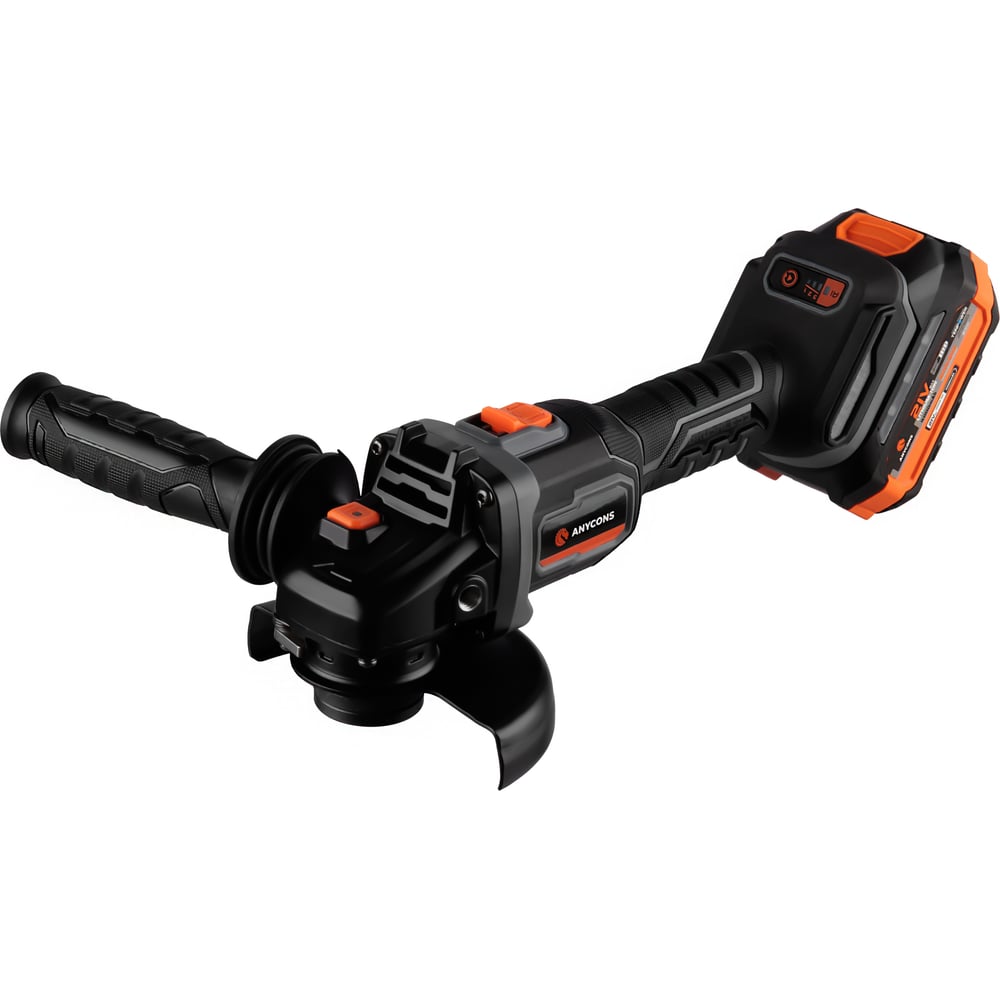 Изображение товара Anycons AC-AG125: бесщеточная угловая ШЛИФмашина, 125 мм, 21 В, 1 акб