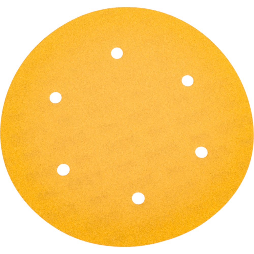 Изображение товара Шлифовальный круг на липучке GIRAFFE 225 мм 6 отверстий P240 5 шт