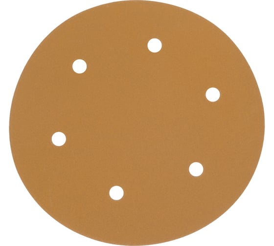 Изображение товара Шлифовальный круг на липучке GIRAFFE от Мастерская Pit_Stop и Доктор Дью 225 мм, 6 отв., 2 шт, P240 ABRAFORM DD-GG2-6-240