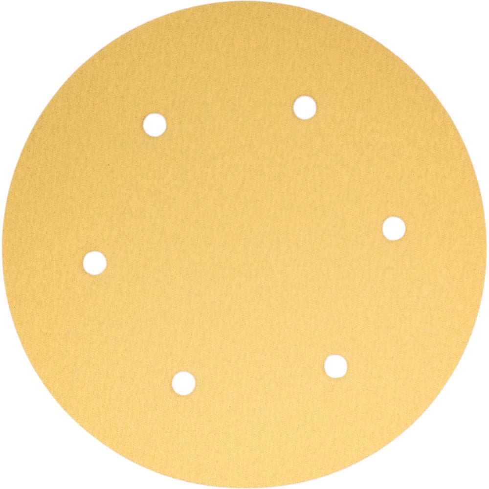 Изображение товара Шлифовальный круг на липучке GIRAFFE 225 мм 6 отверстий 5 шт P100 ABRAFORM