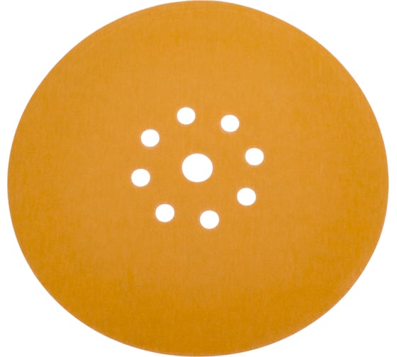 Изображение товара Шлифовальный круг на липучке GIRAFFE от Мастерская Pit_Stop и Доктор Дью 225 мм, 9 отв., 10 шт, P320 ABRAFORM DD-GG10-9-320