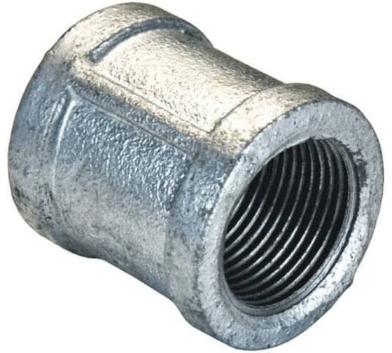 Изображение товара Муфта прямая BTI чугун оц. 1/2 ВР 1714 012 04I