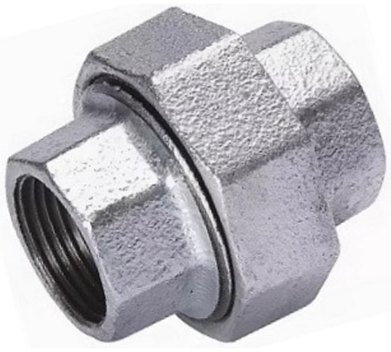 Изображение товара Соединитель прямой американка BTI чугун оц. 1/2 ВР 1714 012 14I