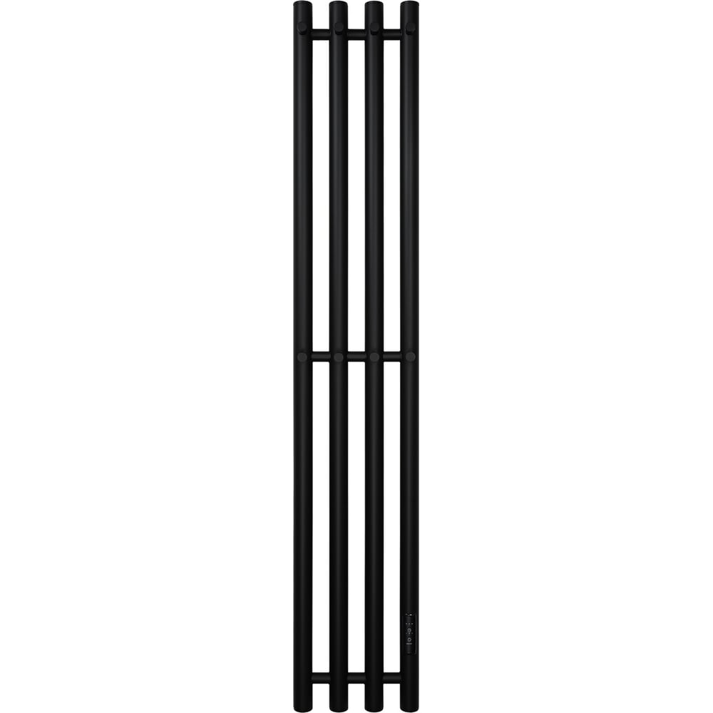 Изображение товара Полотенцесушитель электрический Primoclima Sol R E Black 120х18 4 PCSolREBlack120184