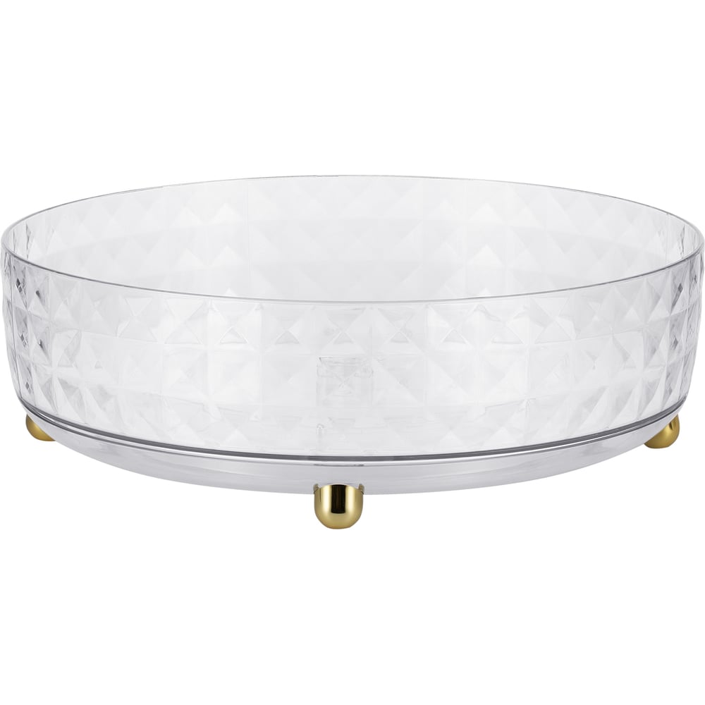 Изображение товара Вращающийся поднос Regent inox 28 см из пластика