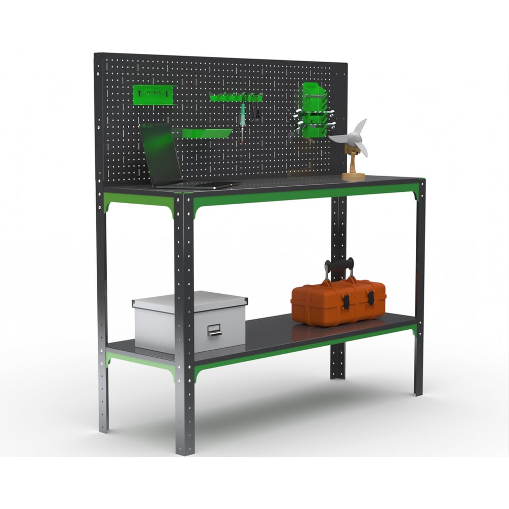 Изображение товара Стол-верстак Металекс KIT 950x1300x600 мм с аксессуарами