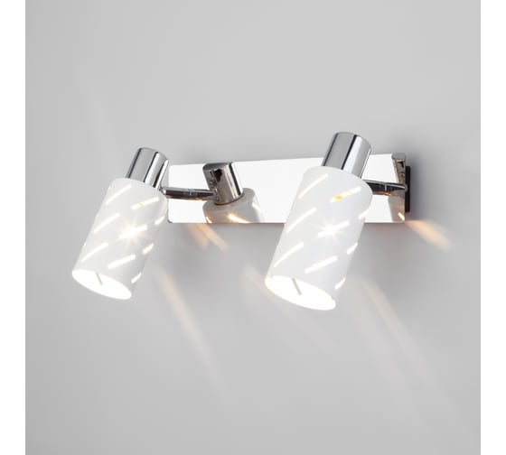 Изображение товара Настенный светильник Eurosvet 20090/2 белый/хром a050200