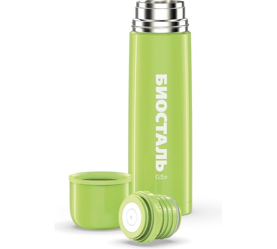 Изображение товара Термос Biostal Flër 0.5 литра, зеленый NB-500C-G