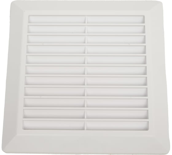 Изображение товара Решетка разъемная с москитной сеткой (175х175х15 мм; наклонные жалюзи) Эвент Э1717Р