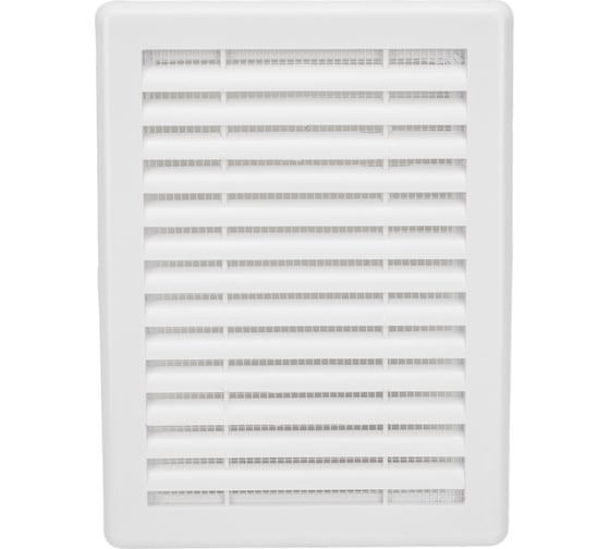 Изображение товара Решетка  разъемная с москитной сеткой (180х240х8 мм; наклонные жалюзи) Эвент Э1825Р