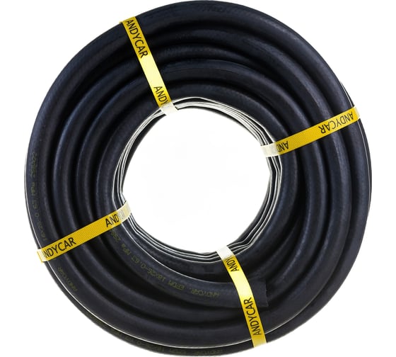 Изображение товара Шланг резиновый 3-х слойный для антифриза/ систем охлаждения (18х26 мм; 6.3 атм.; бухта 25 м) Andycar H28