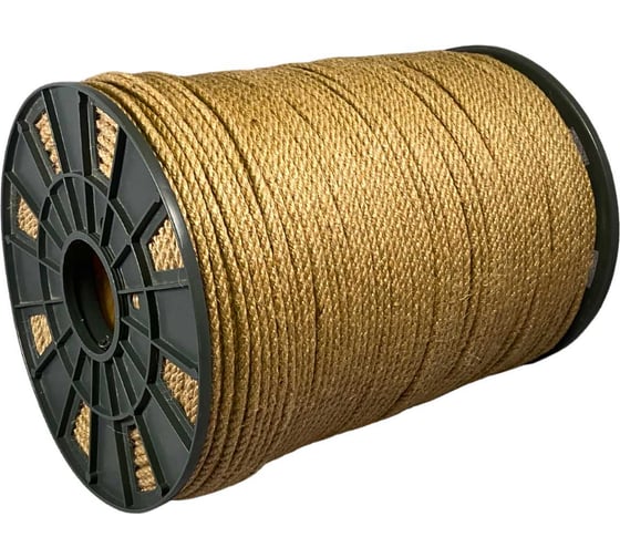 Изображение товара Канат джутовый ООО Оптхозторг 4 мм - 440 м 0484440
