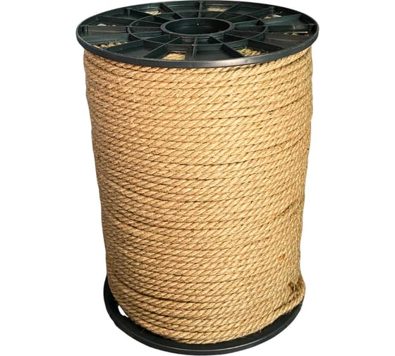 Изображение товара Канат джутовый ООО Оптхозторг 6 мм - 240 м 0486240