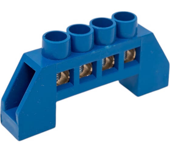 Изображение товара Шина N ноль в изоляторе ЭРА NO-224121 ШНИ-6x9-4-Д-синий Б0063090