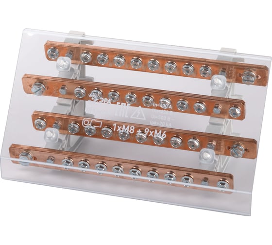 Изображение товара Шинный распределительный блок ЭРА NO-22475 ШРБ400 Б0063067