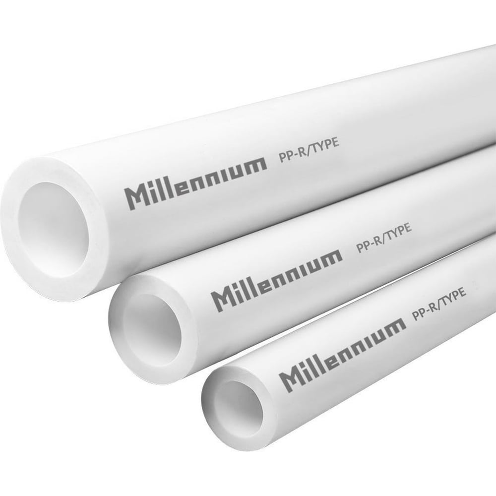 Изображение товара Труба ПП Millennium PN20 Ø32х5,4мм (4м) 3M02-tbe-320000 УТ000025984 Изображение товара Труба ПП Millennium PN20 Ø32х5,4мм (4м) 3M02-tbe-320000 УТ000025984
