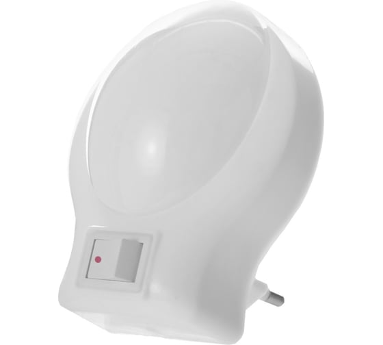 Изображение товара Ночник RISALUX пластик от сети Лунный свет белый 9x7х3,5 см 2553340