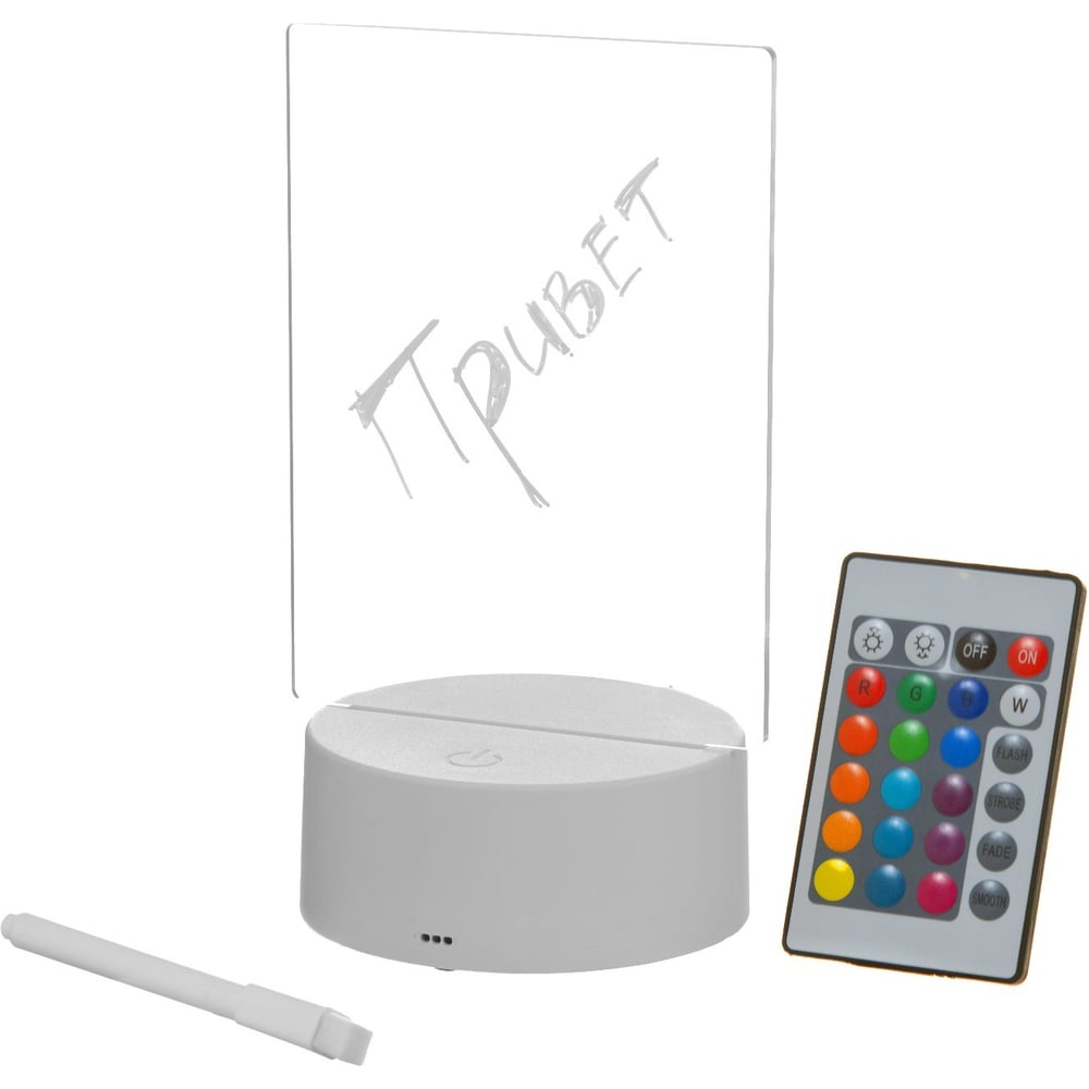 Изображение товара Светильник RISALUX с питанием от USB и батареек 9,5x12,5x16 см