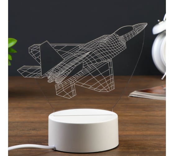 Изображение товара Светильник RISALUX Истребитель LED RGB от сети 4438006