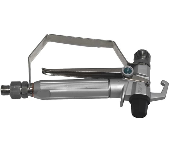 Изображение товара Пистолет окрасочный 1/4 NPSM, 7/8 с соплом и соплодержателем, 250 Бар Dino-Power X-450