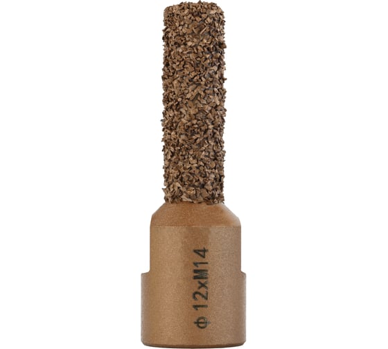Изображение товара Шарошка по дереву твердосплавная 12х40/70 мм, M14, цилиндрическая Diamond Industrial DIDBWO124070M14