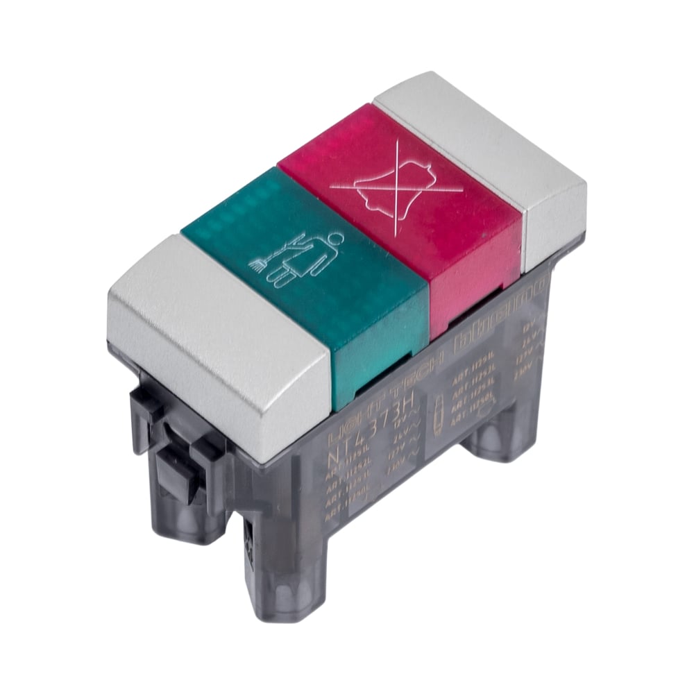 Изображение товара Индикатор для отеля Bticino Livinglight Не беспокоить Уберите комнату NT4373H белый