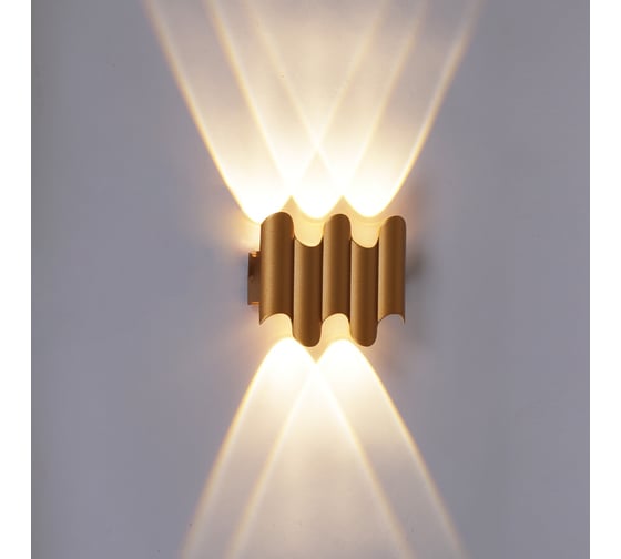 Изображение товара Уличный настенный светильник ReLuce 86851-9.2-005KT LED5W GOLD