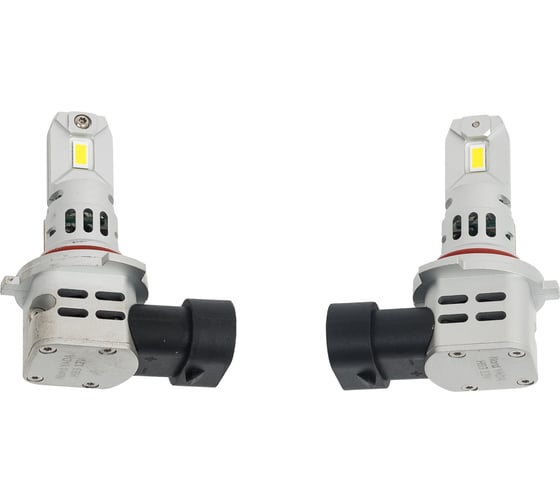 Изображение товара Светодиодная лампа головного света Nord-Yada НВ3 12-16V 27 W 6500 K 2600 Lm А8 TM Nord YADA (2 шт в 1 упаковке) 909591