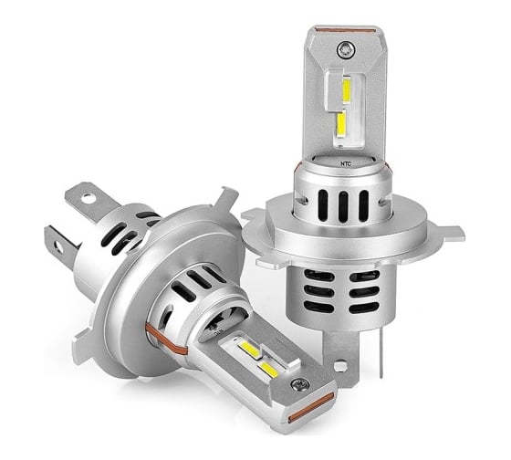 Изображение товара Светодиодная лампа головного света Nord-Yada Н4 12-16V 26 W, 6500 K, 2400/1900 Lm, А8 TM Nord YADA (2 шт в 1 упаковке) 909587