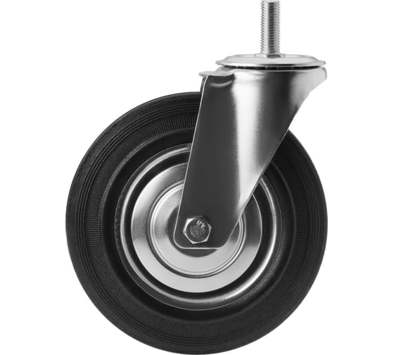 Изображение товара Колесо промышленное поворотное со стержнем SCt 80 (200 мм; 185 кг) А5 1000039