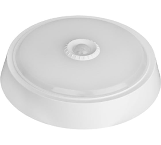 Изображение товара Светильник ЖКХ светодиодный ЭРА SPB3104KMWS IP20 10Вт 800Лм 4000К D155 КРУГ с датчиком движения Б0036414