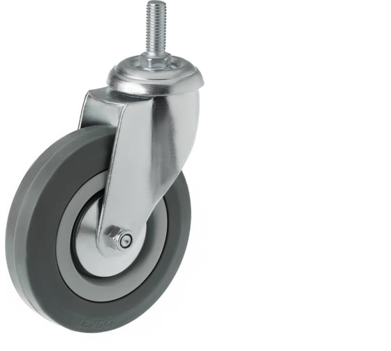 Изображение товара Аппаратное колесо поворотное с болтом SCtg 55 (120 мм; 100 кг) А5 1000344