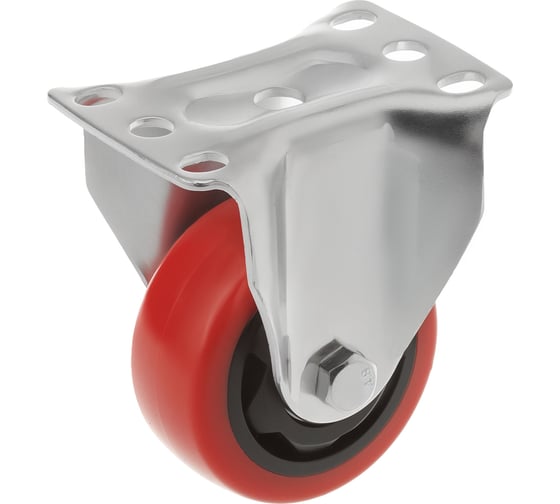 Изображение товара Колесо полипропиленовое неповоротное 33075F (75 мм; 100 кг) А5 1005829