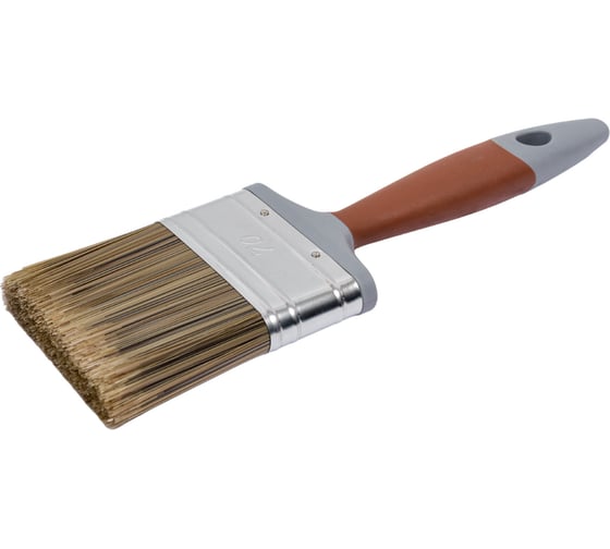 Изображение товара Плоская кисть HARDY серия 90, щетина из полиэстера, ручка 2K, 70мм 0205-905770