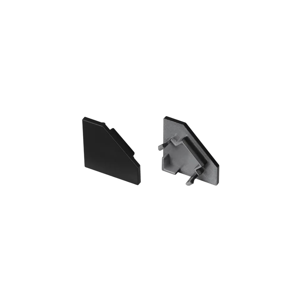 Изображение товара Заглушка Arlight SL-KANT-H18 FLAT BLACK, глухая, 1 комплект 049431