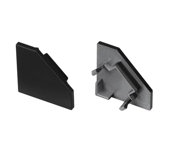 Изображение товара Заглушка Arlight SL-KANT-H18 FLAT BLACK, глухая, 1 комплект 049431