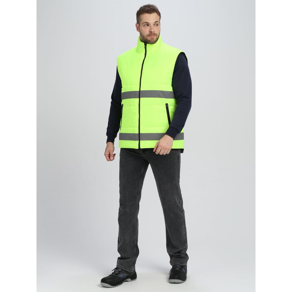 Изображение товара Жилет утепленный ФАКЕЛ Спектр СОП (тк.Оксфорд), лимонный 87489117.007