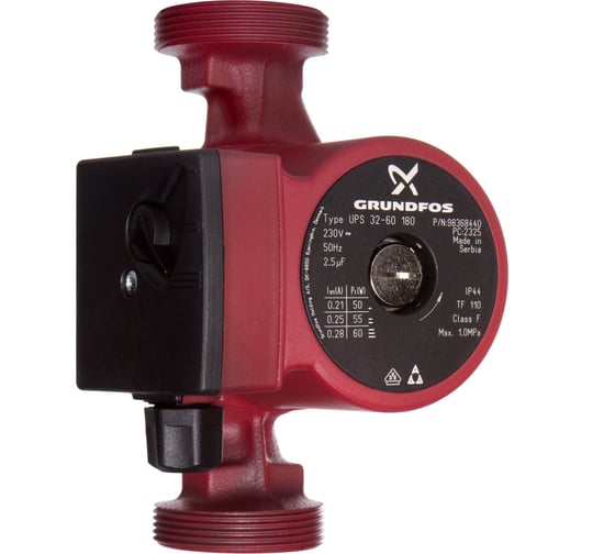 Изображение товара Насос циркуляционный Grundfos UPS 32-60 EU НС-1595969
