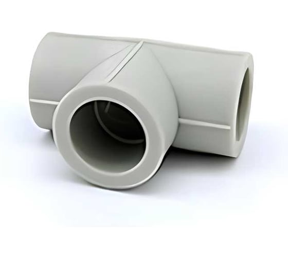 Изображение товара Тройник соединительный Damento 50 мм, серый 8765