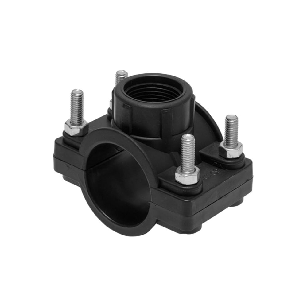 Изображение товара Болтовая врезка Damento 40x1/2" ПНД для труб водоснабжения и отопления