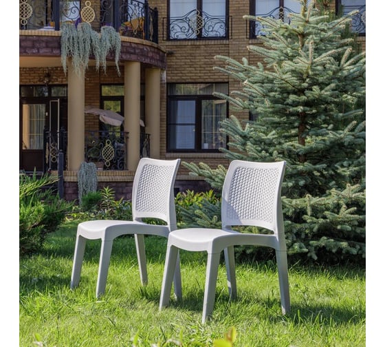 Изображение товара Набор стульев Royal Family JULY (2 шт) светло-серый 853-71